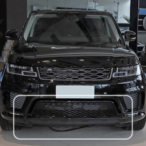 Gloss black front - black, bumper