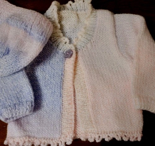 Hand knitted new - knitted, born