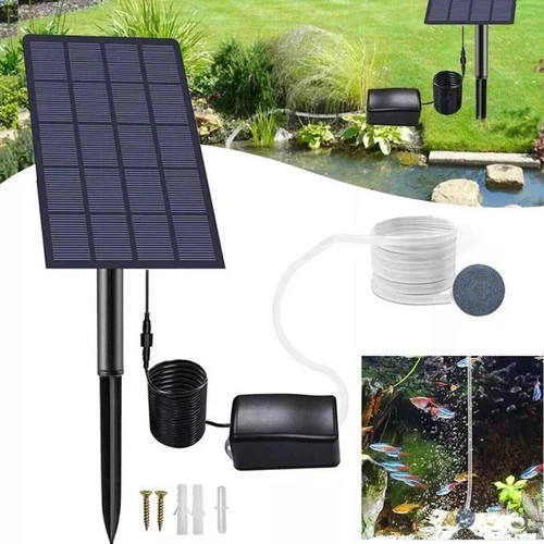 Solar power oxygenator - power,