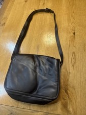 Medium Brown Leather Satchel