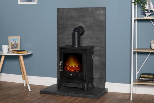 Acantha tile hearth set in - acantha, &