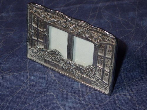 Small silver scenes double - scenes,