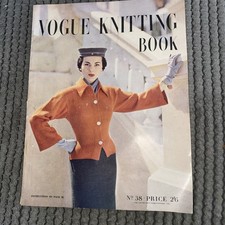 Vintage Vogue no 38  Knitting