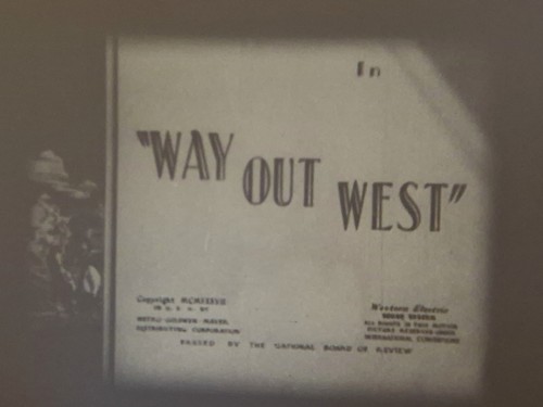 Way out west laurel hardy - west,