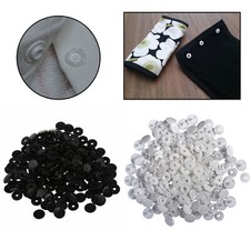 50-1000pcs Plastic Stud Button
