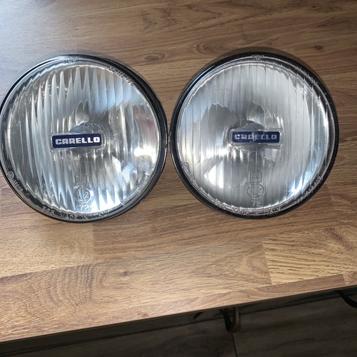 Carello fog spot lamps - carello, nos