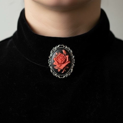 Large red rose - large,