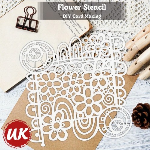 Flower template plastic - flower,