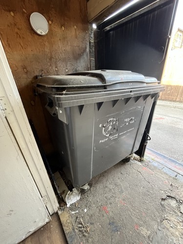 1100lt commercial wheelie bin - commercial,