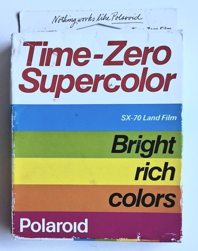 Polaroid time zero supercolor - polaroid,