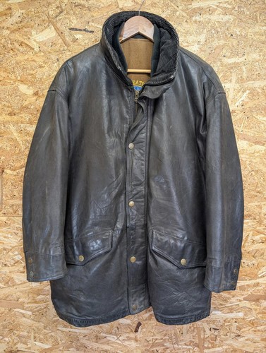 Gant leather coat medium - leather,