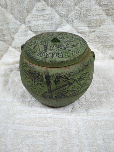 Vintage iron fire extinguisher - iron,