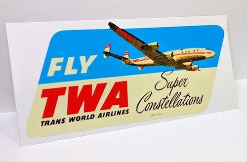 Twa super constellation - twa,