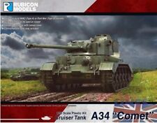 A34 COMET I Tank Cruiser British WWII kit 1:56 Rubicon Models 280094