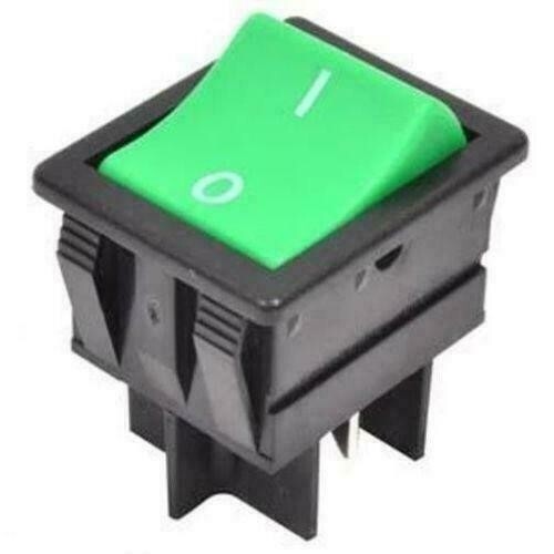 Green off switch - green, part