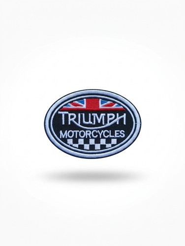 Triumph motorcycles oval patch - motorcycles,