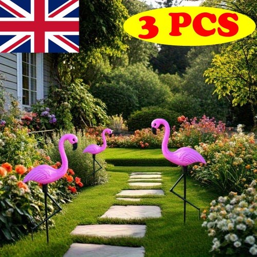 Pcs garden pink - 3, flamingo