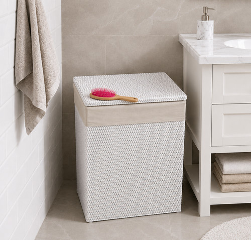 Large rattan storage basket - storage,