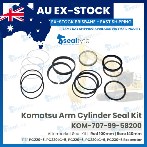 Komatsu arm cylinder seal kit - komatsu,