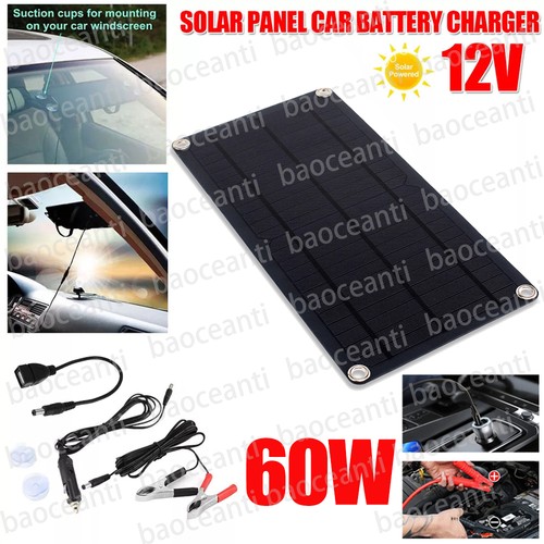 Portable solar panel 12v 60w - solar,