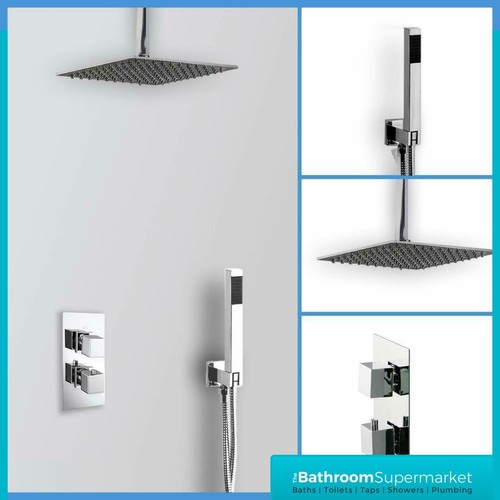 Concealed thermostatic shower - concealed,