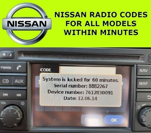 Nissan radio code bosch - radio,
