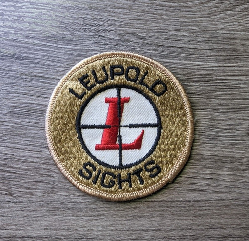 Vintage leupold sights patch - vintage,