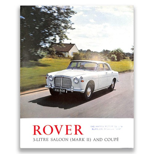 Rover litre mkii - 3-litre, p5