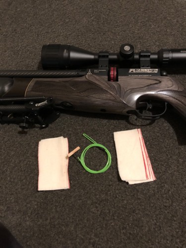 Air rifle barrel pull - rifle, through