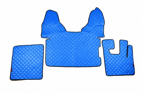 Blue floor mats - blue,