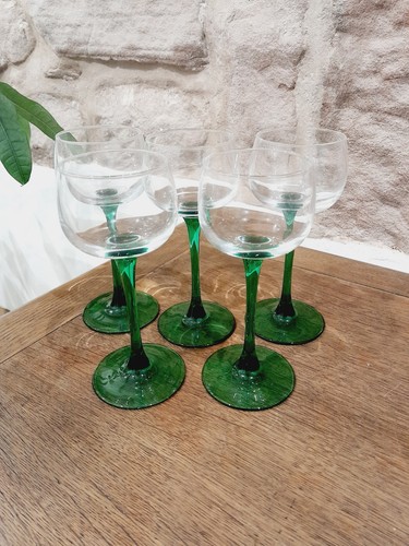Vintage luminarc emerald green - vintage,
