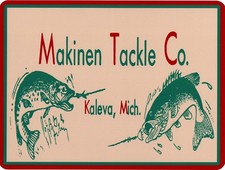 Makinen Tackle Co. 9" x 12"