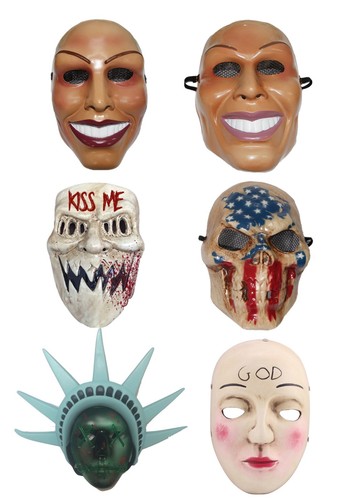 The purge mask - mask, grin
