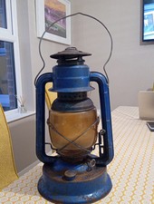 Vintage Original Dietz No.90 D-Lite Hurricane Lamp With Original Dietz Glass