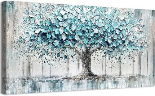 Wooden framed canvas wall art - canvas,