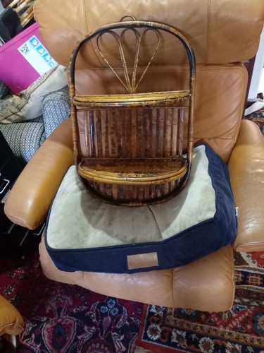 Vintage 70s tier rattan - 2,