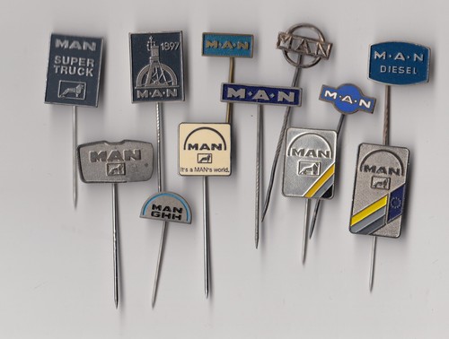 Man trucks lorry logo pin - lorry,