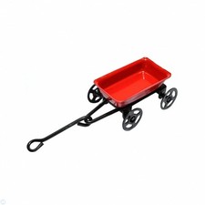 Pull Along Metal Cart, Dolls