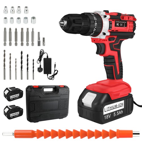 Cordless electric screwdriver - electric,