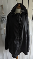 SIZE XL / 18 / 20  BLACK LIGHTWEIGHT PAC A MAC JACKET by PRIMARK