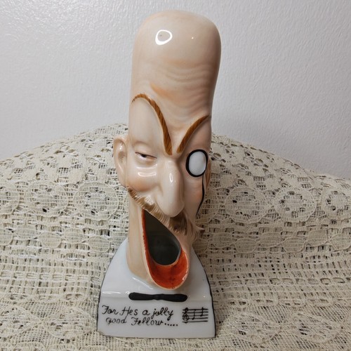Vintage porcelain smoking head