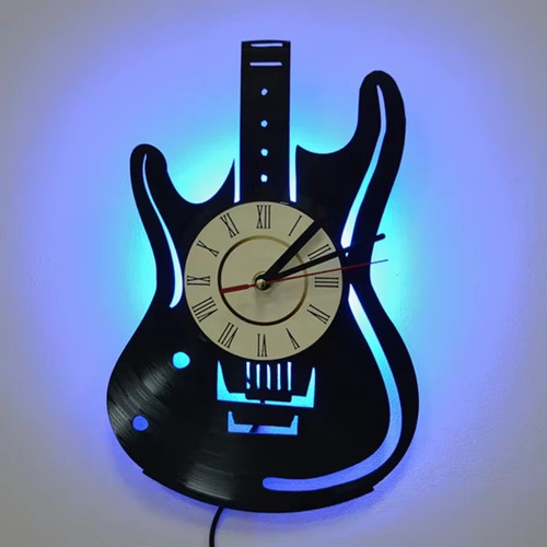 Guitar music theme - theme, clock