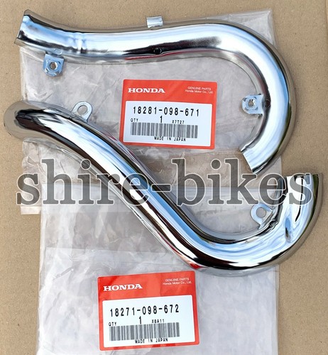 New genuine upswept exhaust - new,