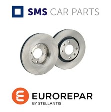 Genuine 2x Brake Discs Pair fits PEUGEOT 207 WK Front 1.4 1.4D 1.6D 06 to 15 Set