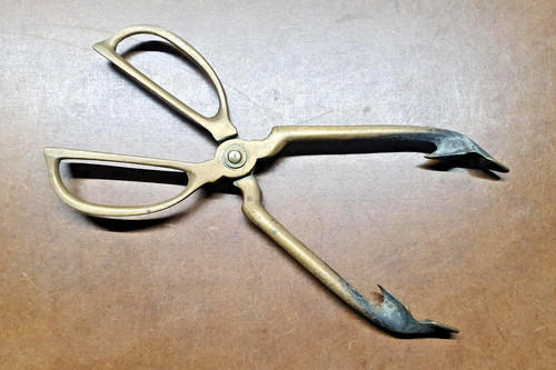 Vintage solid brass fireside - vintage,