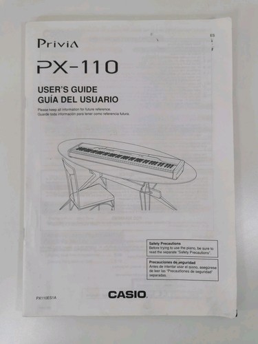 Casio privia 110 digital - privia, px-110