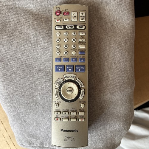 Panasonic eur7729ke0 fvd - panasonic,