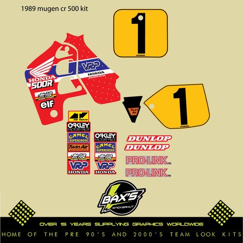 Honda 1989 cr500 mugen hrc - honda,