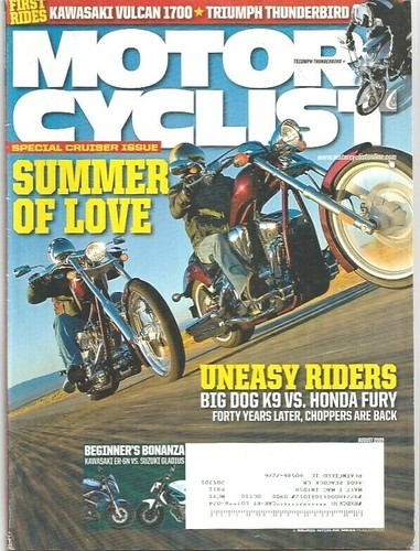 Motorcyclist magazine august - magazine,