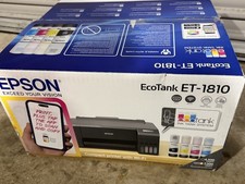 Epson EcoTank ET-1810 +Ink Tank A4 Multifunction Printer +App to scan and Copy